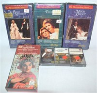 7 Operas 3 VHS 1 3 Tape Set 3 Single Tapes