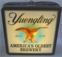 Yuengling Beer Lighted 2 Side 17" Square Sign