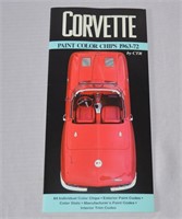 1963-72 Corvette Paint Color Chips by CTR