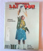 National Lampoon Magazine 1978 April Spring Clean