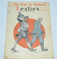 Leslie's War in Pictures Aug 31st 1918 WWI