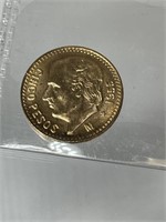 Mexico Gold 1955 5 Pesos