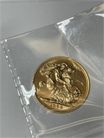 UK Gold 1968 1 Sovereign