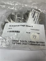 US Silver 2015 American Eagle 1 Dollar 1oz Bags