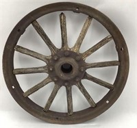 24 in wood spoke wheel