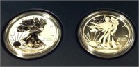 American Eagle West Point Two-Coin Silver Set