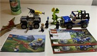 LEGO  Jurassic World  with figures  vehicles