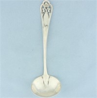 Frank M. Whiting Co. Sterling Silver Cream Ladle