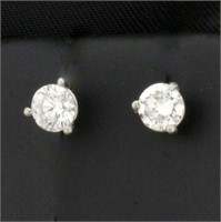 3/4ct TW Diamond Stud Earrings in Platinum