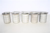 Aluminum 1.5L Measuring Cups- 5 Count