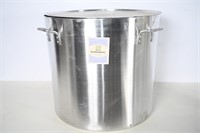 160 Qt Aluminum Stock Pot/Lid - New