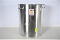 200 Qt Aluminum Stock Pot/Lid - New