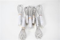 NIP Stainless Whisks- 7 Count
