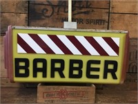 c.1950's Barber Shop Double Sided Hanging Sign