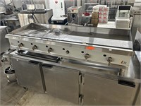 CPG 72" Countertop Gas Griddle