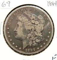 1884 MORGAN DOLLAR