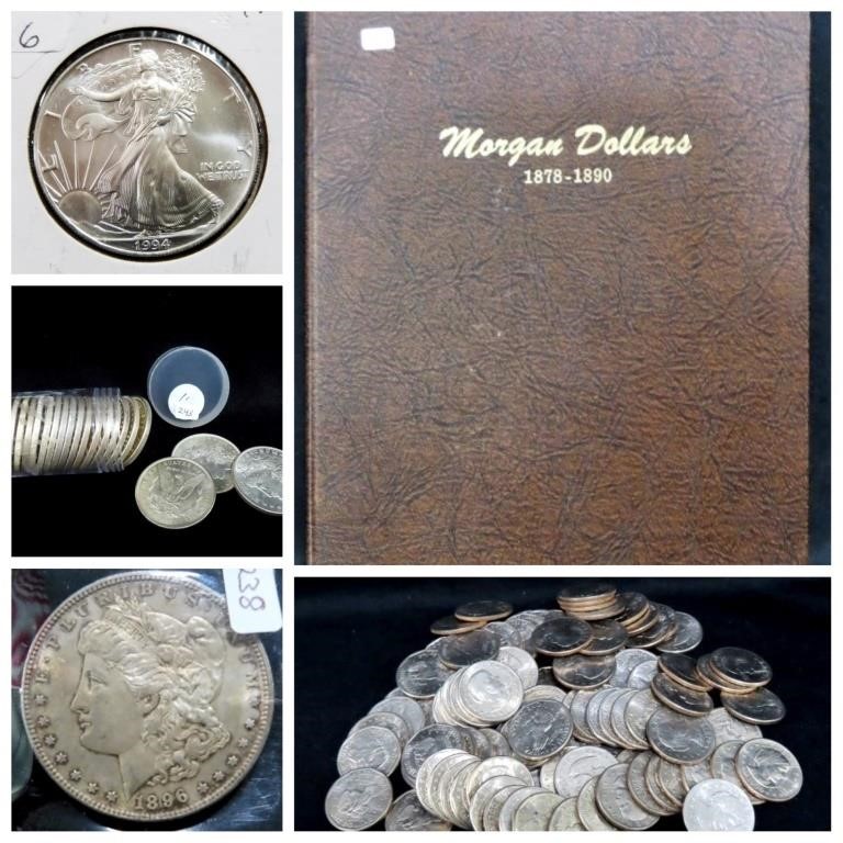 June 13 Online Only Coin Auction