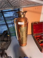 Essanay Copper Fire Extinguisher
