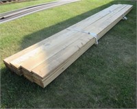 (19) 9" x 1.5" x 20' Boards. Note: Located