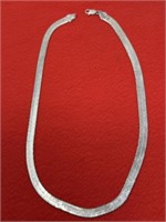 24in. 925 Sterling Silver Necklace 45.61 Grams