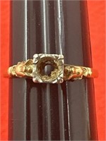 Sz.7 14k. Yellow Gold Wedding Ring 1.32 Grams