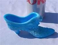 Blue Slag Shoe w Cat