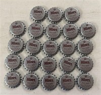 23 COUNT BOTTLE LABELS HIRES ROOT BEER UNUSED