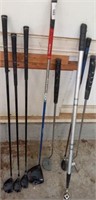GROUP OF GOLF CLUBS, CALLAWAY FT WOODS, MISC