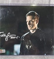 TEDDY SEARS "ZOOM" THE FLASH AUTOGRAPHED PHOTO