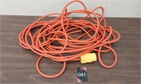 Orange 50 ft extension cord