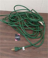 Green 40 ft extension cord