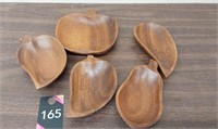 Vintage Wooden snack trays