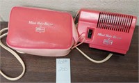 Vintage mini hair dryer w/ case