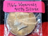 1966 40% Silver Kennedy Half Dollar