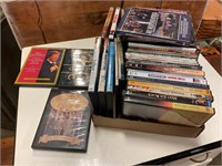 Flat of assorted DVD’s