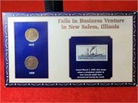 1919 & 1920 Pennies & Business Venture Stamp