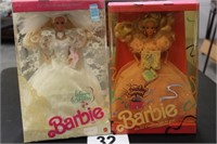 Two Barbies; Wedding Fantasy & Birthday Surprise