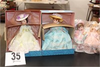 Four Madame Alexander Dolls