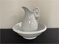 Ironstone Wash Bowl and Pitcher