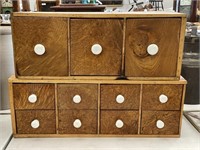 2 Country Apothecary Cabinets