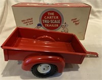 Tru-Scale Toy trailer in Box 1/16 NIB Vintage.