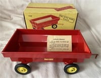 Tru-Scale Toy Wagon in Yellow Box 1/16 NIB