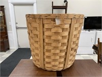 Oversized Black Ash Basket
