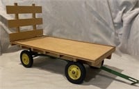 Custom Hay Wagon on Vintage John Deere Eska
