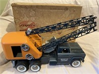 Structo Toy Mobile Crane Truck in Box 1/16 NIB