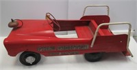 1960's Murray Firetruck Pedal Car.