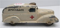 White Tin Ambulance.