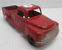 Red Pick Up Truck.