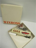 Metal Winross AACA '55 Semi Truck and Trailer.