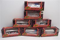 (7) Road Champs die cast various city and tour